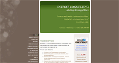 Desktop Screenshot of intesysconsulting.com